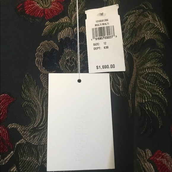 Rosetta Getty Floral Jacquard Dress size 12 - Picture 10 of 10